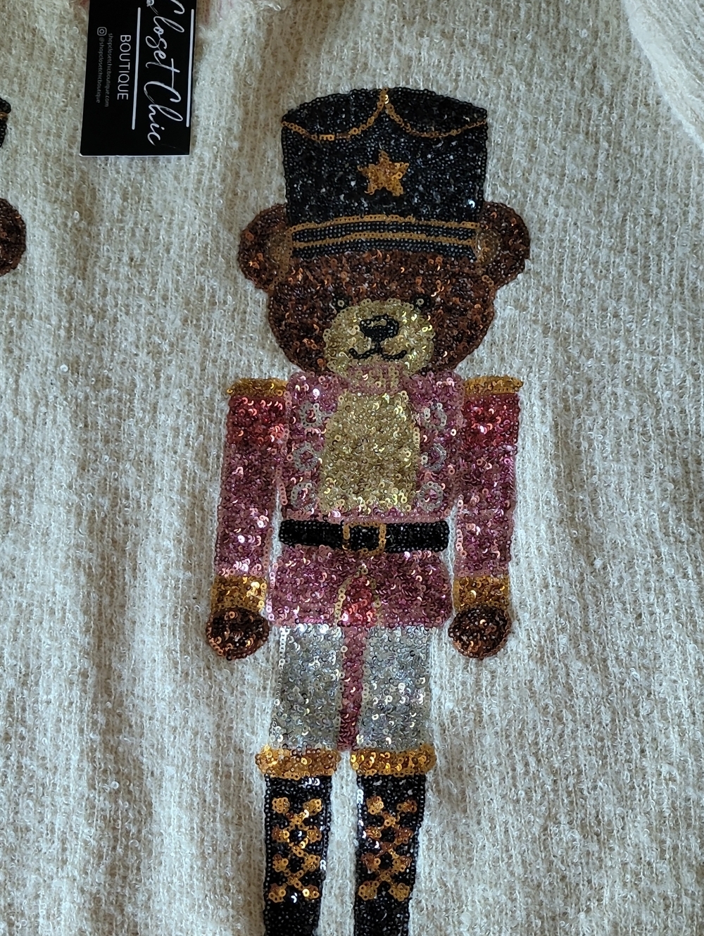 Beary Merry Oversized Sweater - Picture 5 of 15